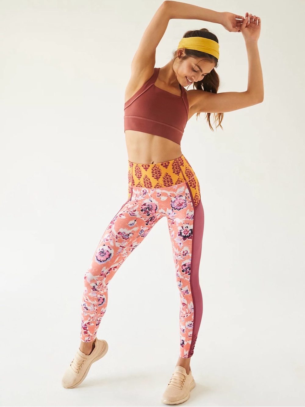 FP Movement “You’re a Peach” 🍑 Leggings Size M